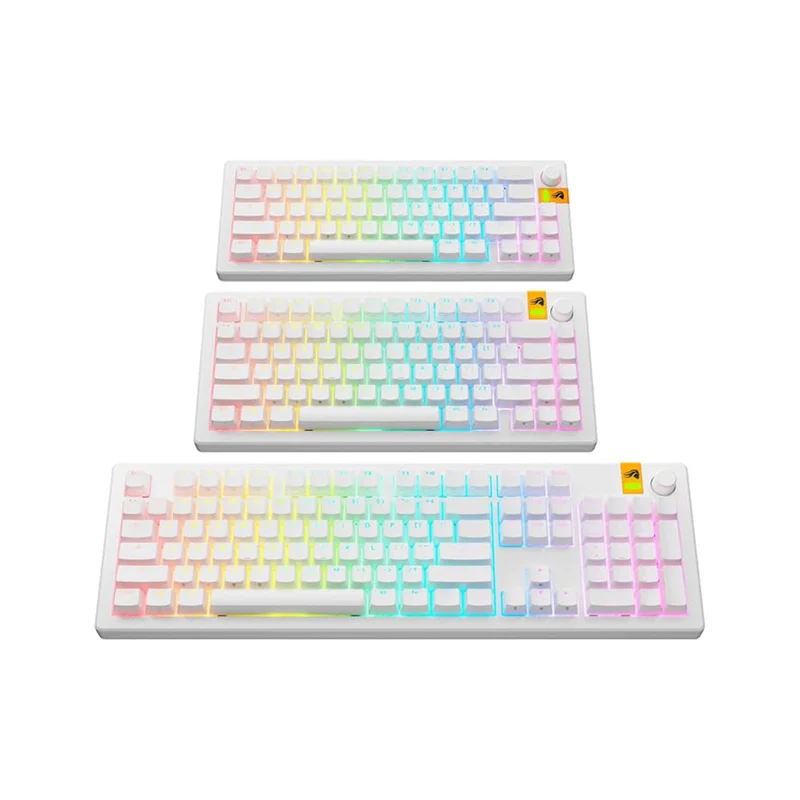 Glorious Keycaps V2 PBT ANSI US - White