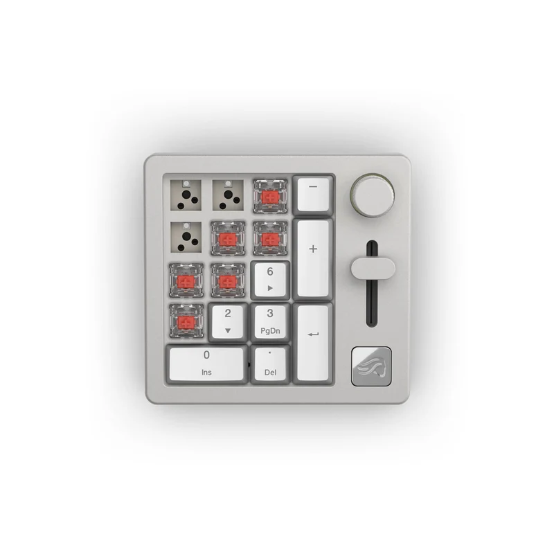 Glorious GMMK Wireless Numpad - Grey/White