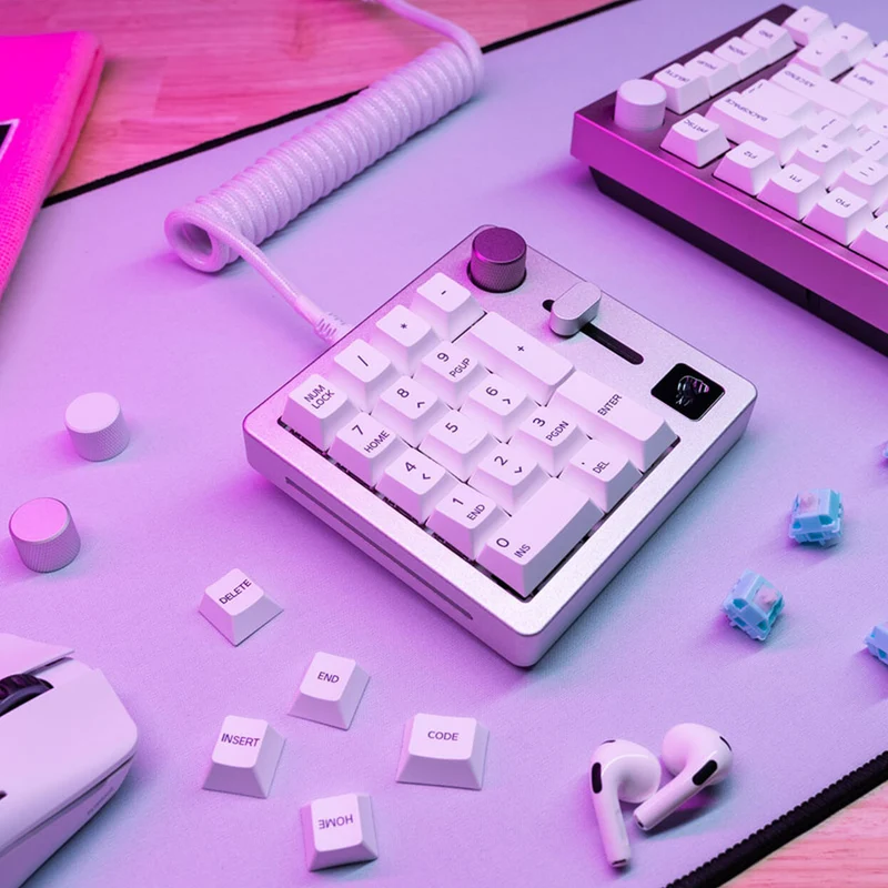 Glorious GMMK Wireless Numpad - Grey/White