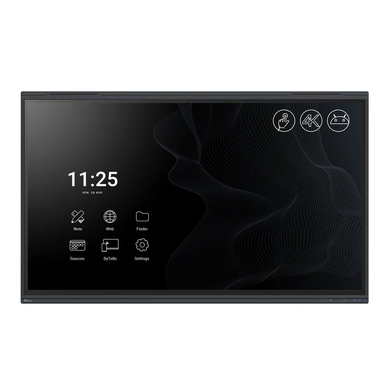 Ecran interactif tactile SuperGlass 3 SpeechiTouch | 86" (Wi-Fi et mirroring inclus)