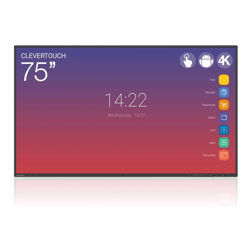 Ecran interactif 4K Impact Gen 2 Clevertouch | 75’’