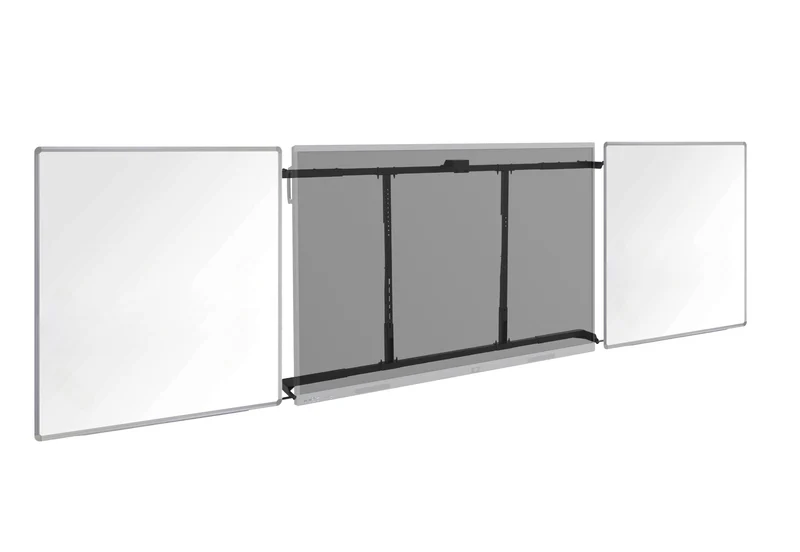 Support pour écran 75''-86'' avec tableaux blancs latéraux