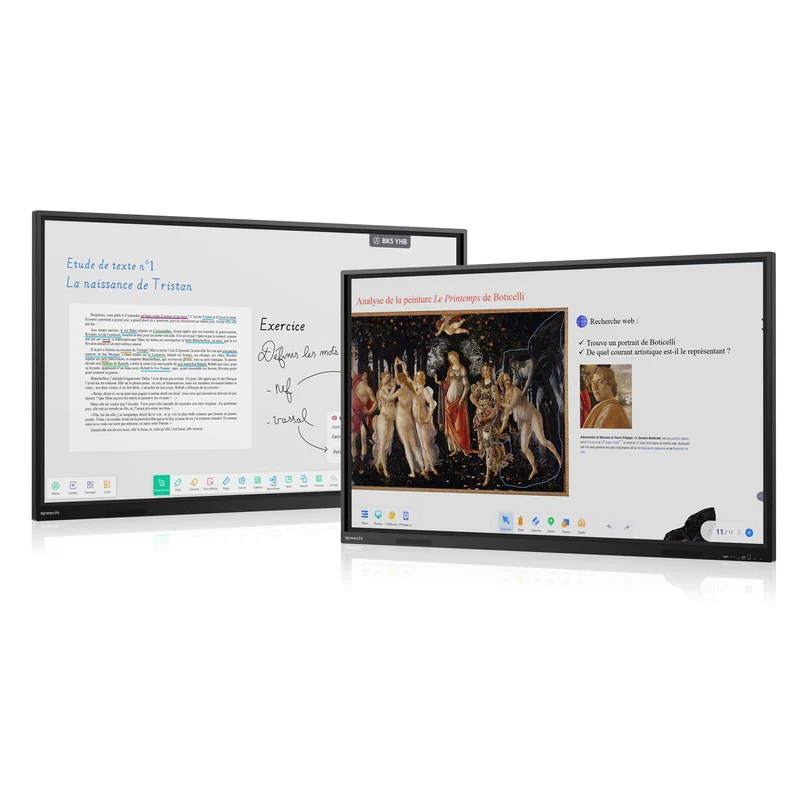 Ecran interactif SuperGlass Essential | 75''