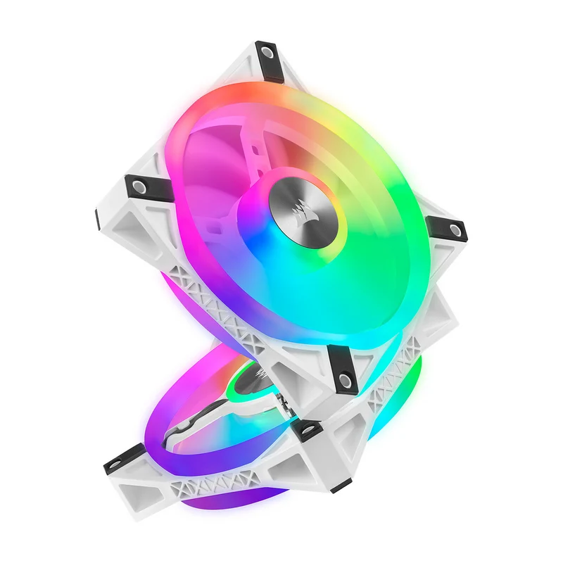 Corsair QL Series QL120 RGB (Par 3) Blanc