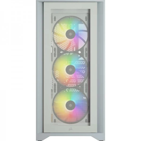 Corsair iCUE 4000X RGB Tempered Glass (Blanc)