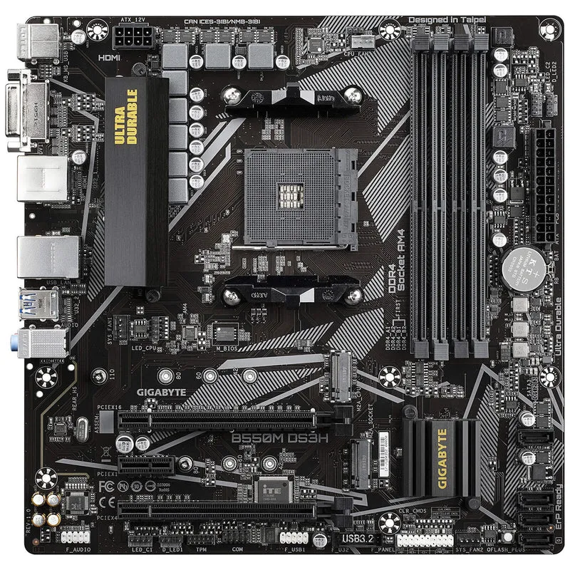 Gigabyte B550M DS3H