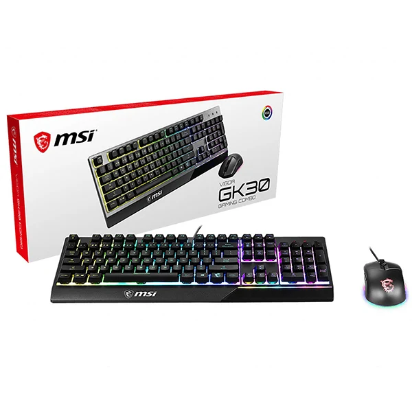 MSI Vigor GK30 + Clutch GM11 (Noir)