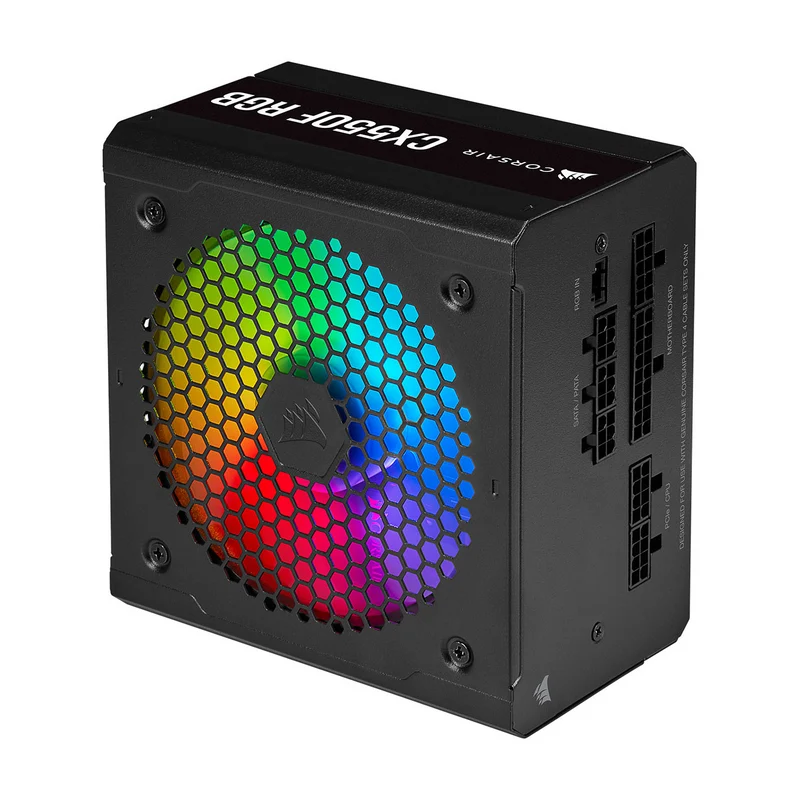 Corsair CX550F RGB 80PLUS Bronze (Noir)