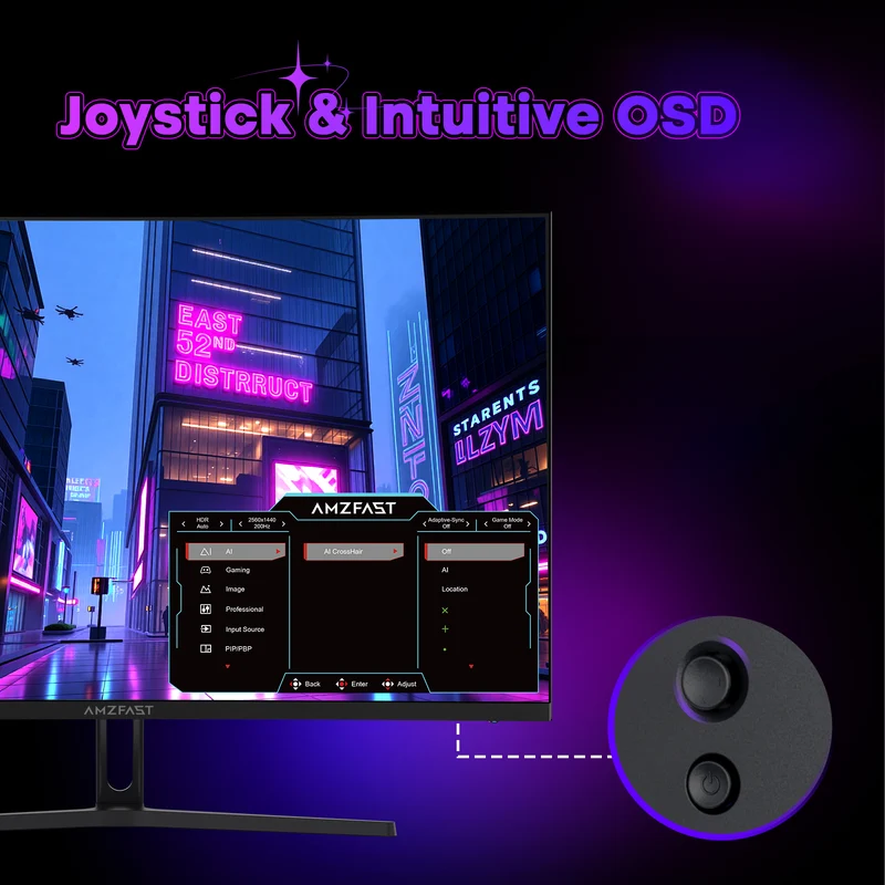AMZG32C1Q, 32" Curved Gaming Monitor 180Hz QHD