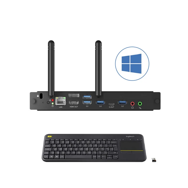 PC Windows 11 : OPS i7 pour écrans SpeechiTouch 92" et 105'' (avec clavier sans fil)