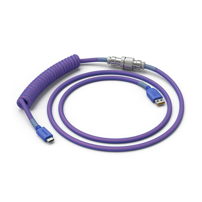 Glorious Coiled Cable - Nebula Purple