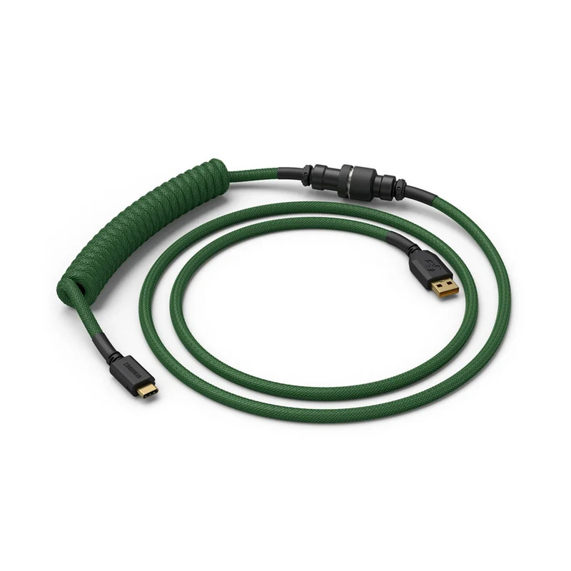 Glorious Coiled Cable - Forest Green