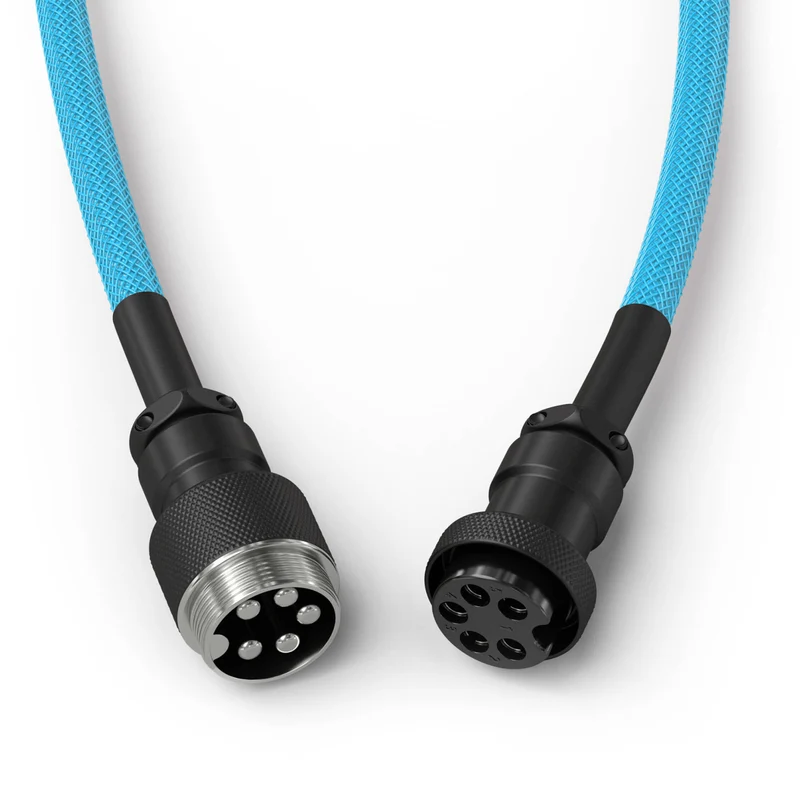 Glorious Coiled Cable - Electric Blue