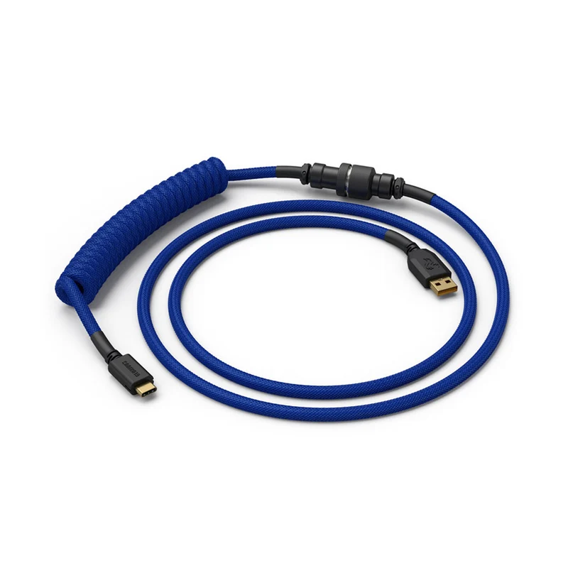 Glorious Coiled Cable - Cobalt Blue
