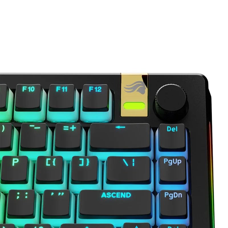 Glorious Aura V3 Keycaps PBT ANSI US - Black