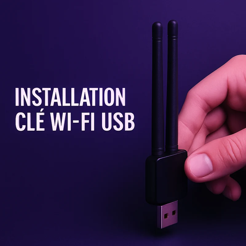 Installation clé Wi-Fi USB