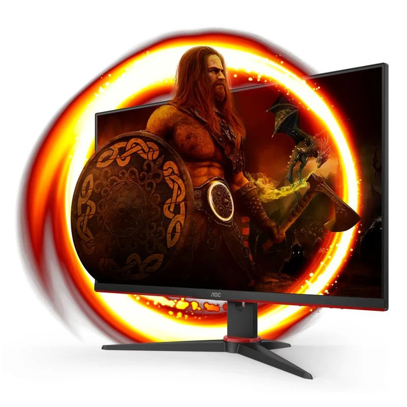 AOC Gaming 24'' 24G2SPAE FHD 24" 165 Hz 1 ms 1920 x 1080 - Noir/Rouge