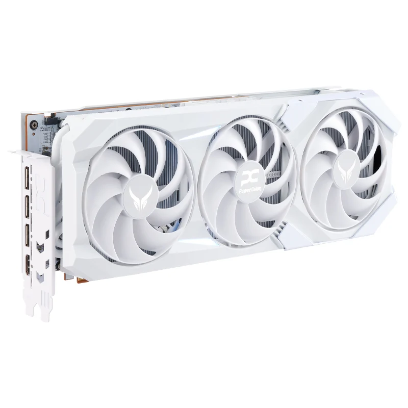 PowerColor Red Evil Spectral White AMD Radeon RX 9070 XT 16 Go