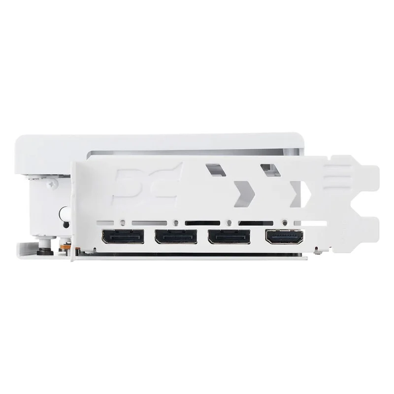 PowerColor Hellhound Spectral White AMD Radeon RX 9070 XT 16 Go