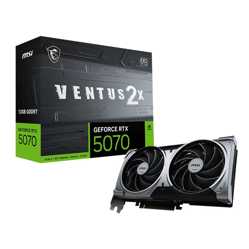 MSI GeForce RTX 5070 12G VENTUS 3X OC