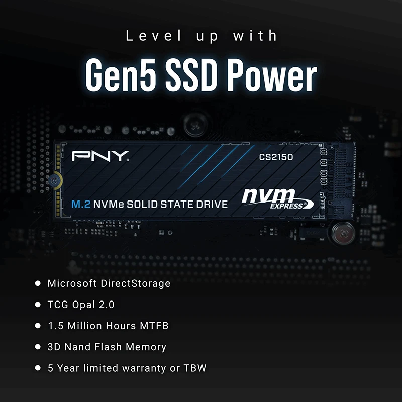 PNY CS2150 1To PCIe5.0