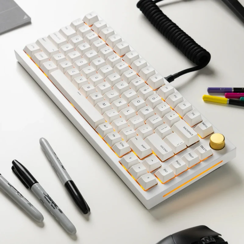 Glorious Keycaps V1 PBT ANSI US - Arctis White