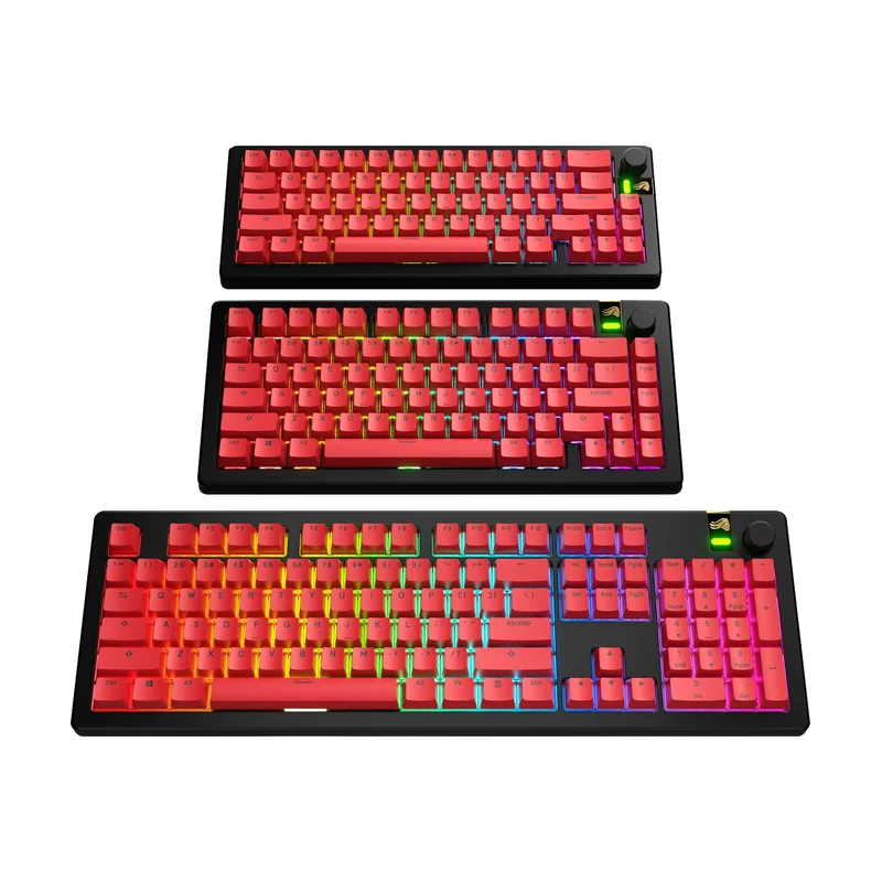 Glorious Keycaps V2 PBT ANSI US - Revive Red