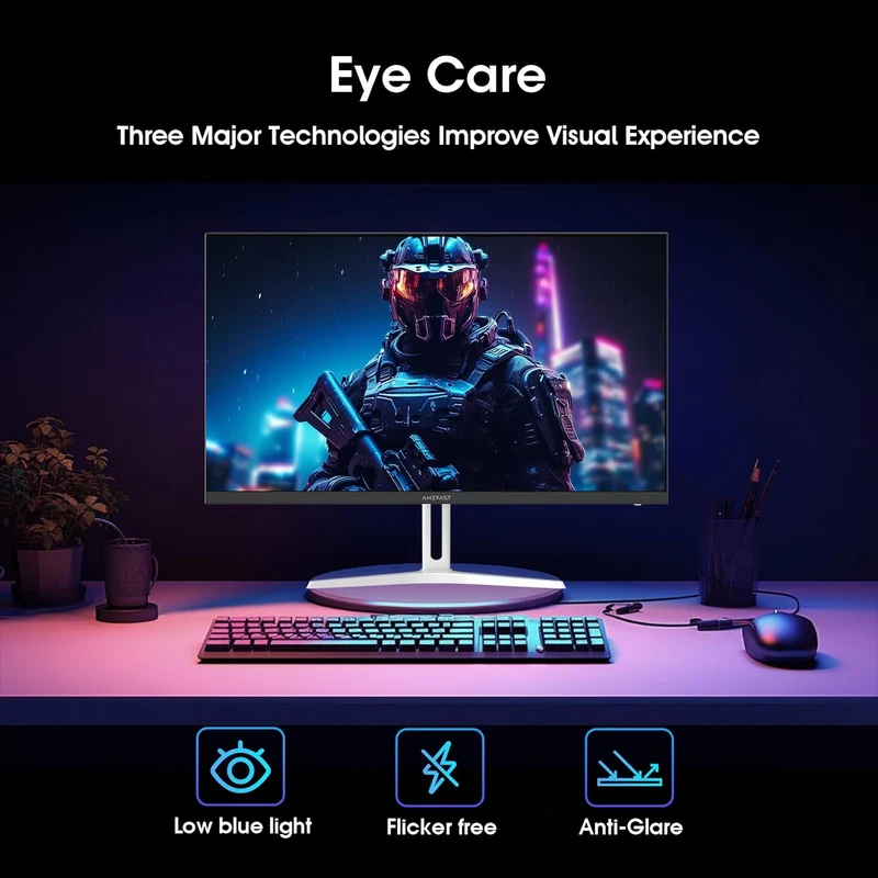 AMZG24X1W, 24" White Gaming Monitor 200Hz FHD