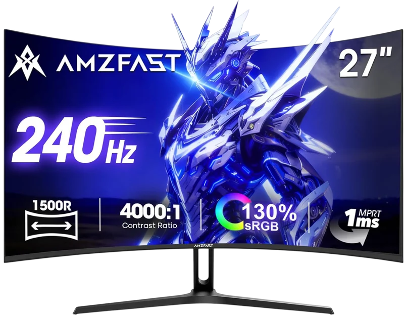 AMZG27C1Pro, 27" Curved Gaming Monitor 240Hz FHD