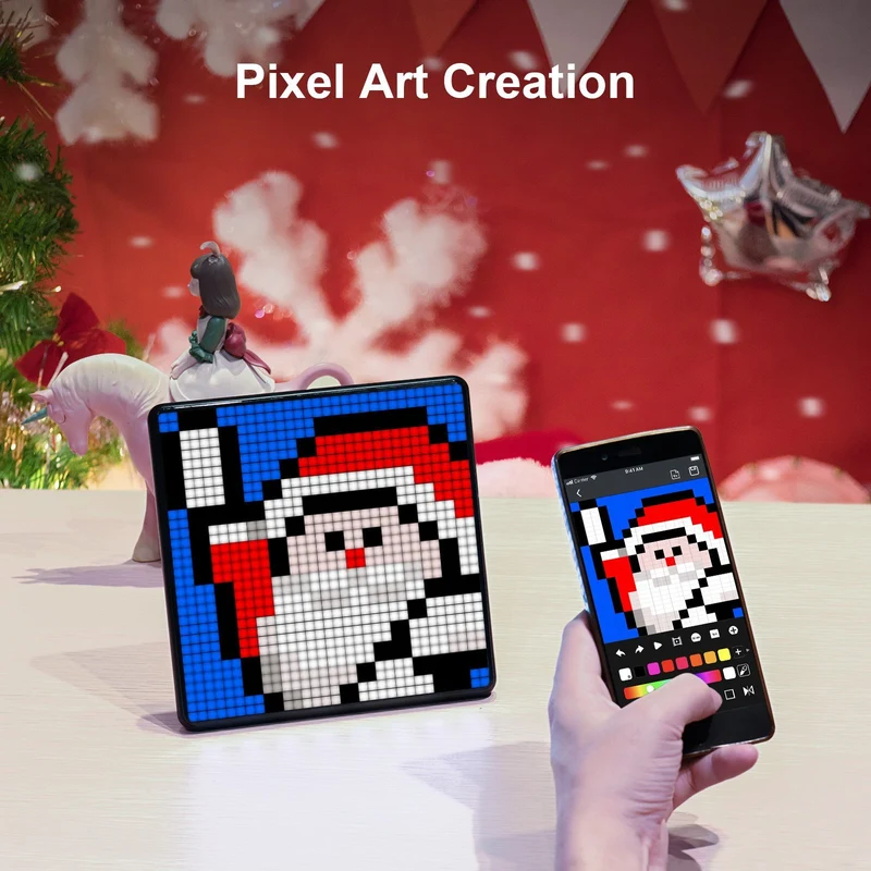 Divoom Pixoo-Max 32x32 Pixel Art LED Display for Room Decor