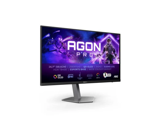 AOC 27" AGON PRO AG276QZD2 2560 x 1440 QD-OLED 240Hz