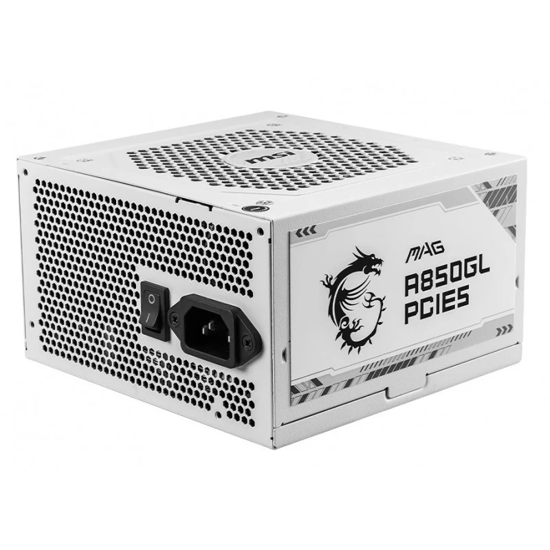 MSI MAG A850GL PCIE5 80 Plus Gold - Blanc