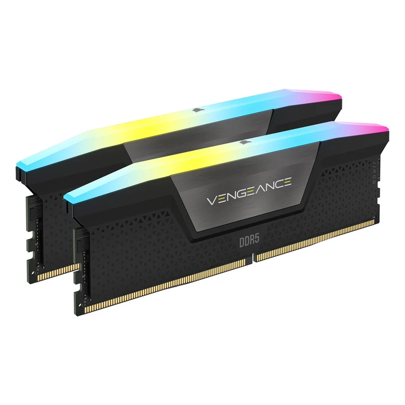 Corsair Vengeance RGB 2x16Go DDR5 6000C36 - Noir