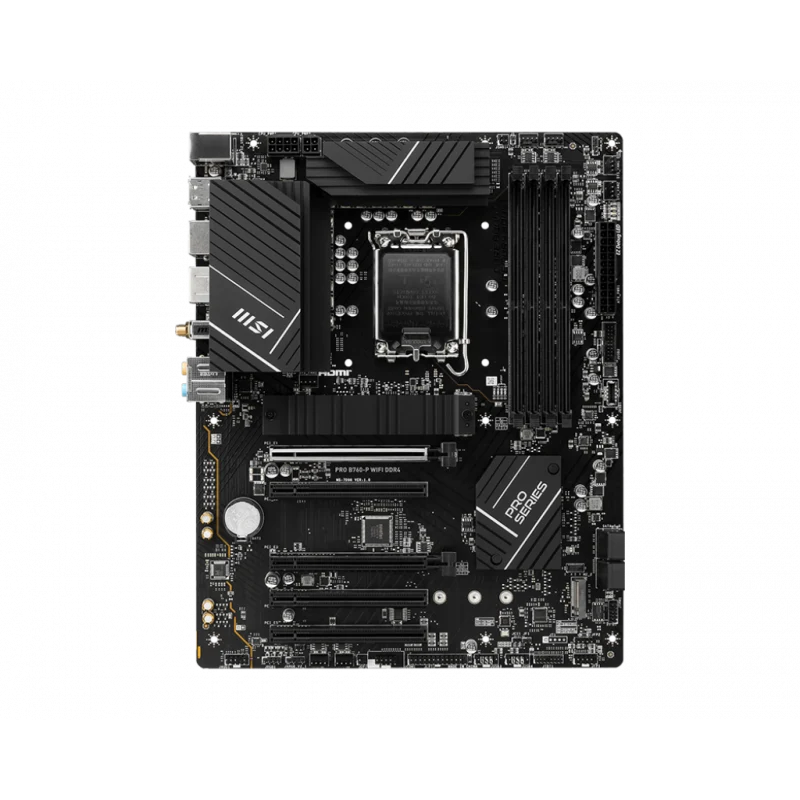 Carte Mère MSI PRO B760-P WIFI DDR4 avec Wi Fi Intégré
