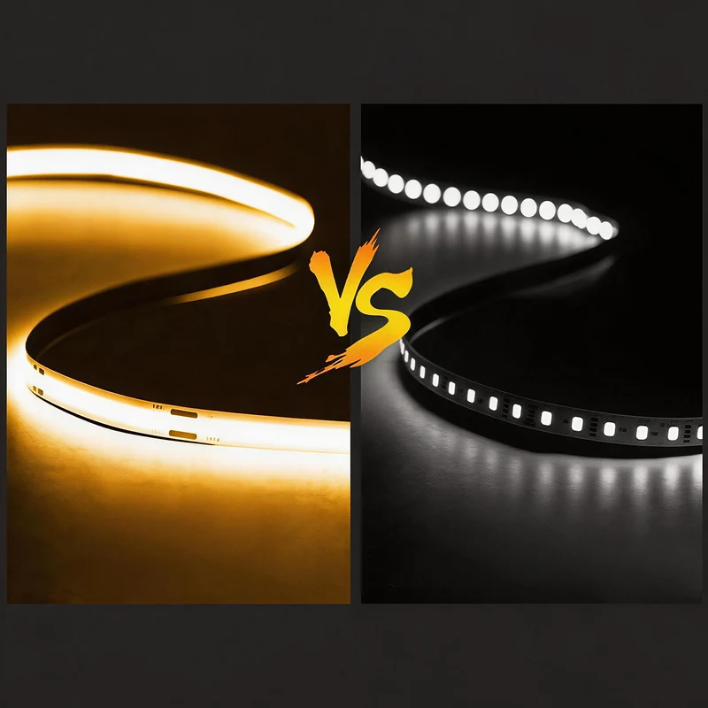 COB Flexible LED Strip Light - 12V / 24V | 320 / 480 LEDs/M | 3000K / 4000K / 6500K / Red / Blue / Green / Pink / Yellow | 8mm PCB | CRI 90+ | Dot-Free Continuous Lighting | Non-Waterproof | for Cabinets,Kitchen Office Lighting | 5/50M