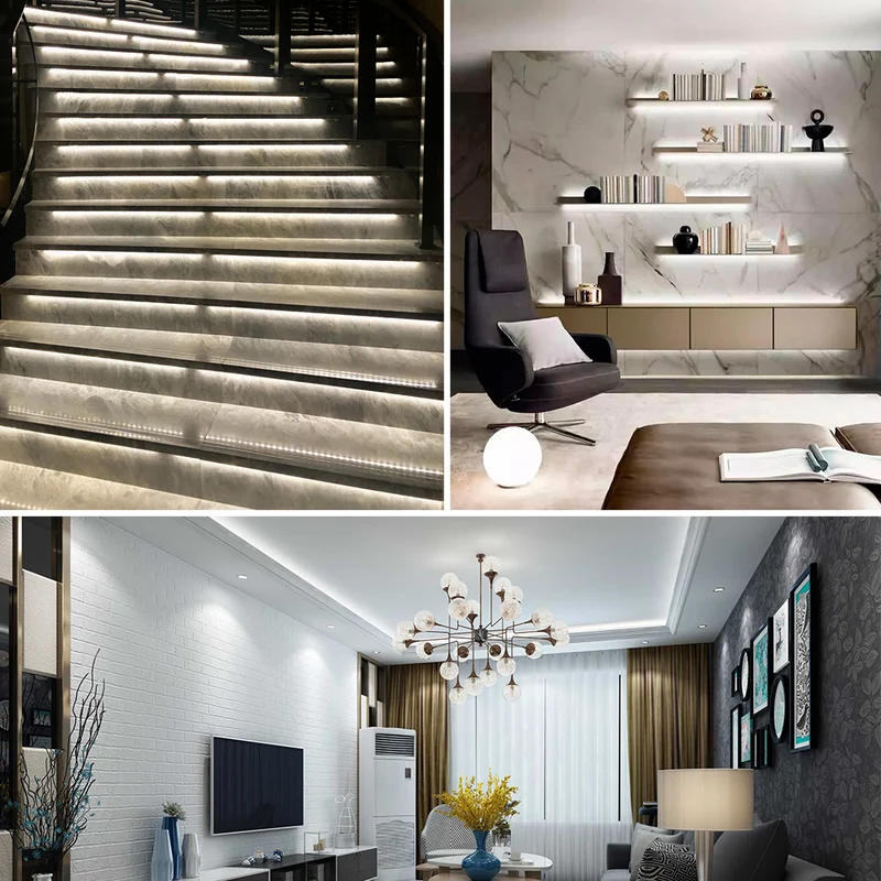 DC24V SMD5050 Full Spectrum LED Strip Light - CRI 97+ | 300 LEDs (60 LEDs/M) | 2700K / 3000K / 4000K / 5500K / 6500K | 12W/M | 10mm PCB | CRI 97+ | IP00 / IP67 | for Mirror, Kitchen Cabinet, Bedroom