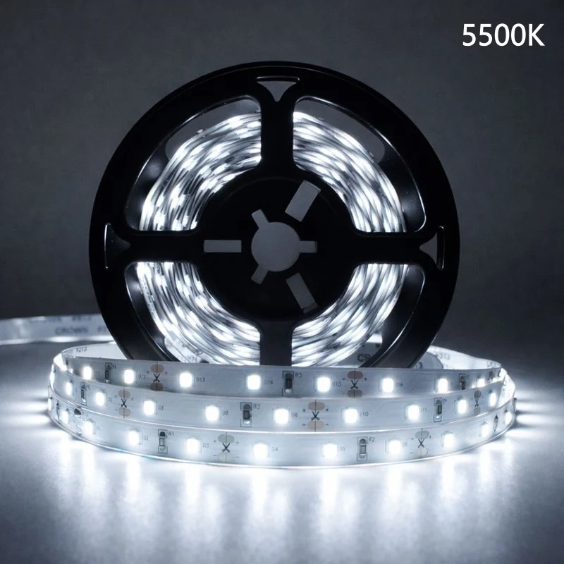 DC24V SMD5050 Full Spectrum LED Strip Light - CRI 97+ | 300 LEDs (60 LEDs/M) | 2700K / 3000K / 4000K / 5500K / 6500K | 12W/M | 10mm PCB | CRI 97+ | IP00 / IP67 | for Mirror, Kitchen Cabinet, Bedroom