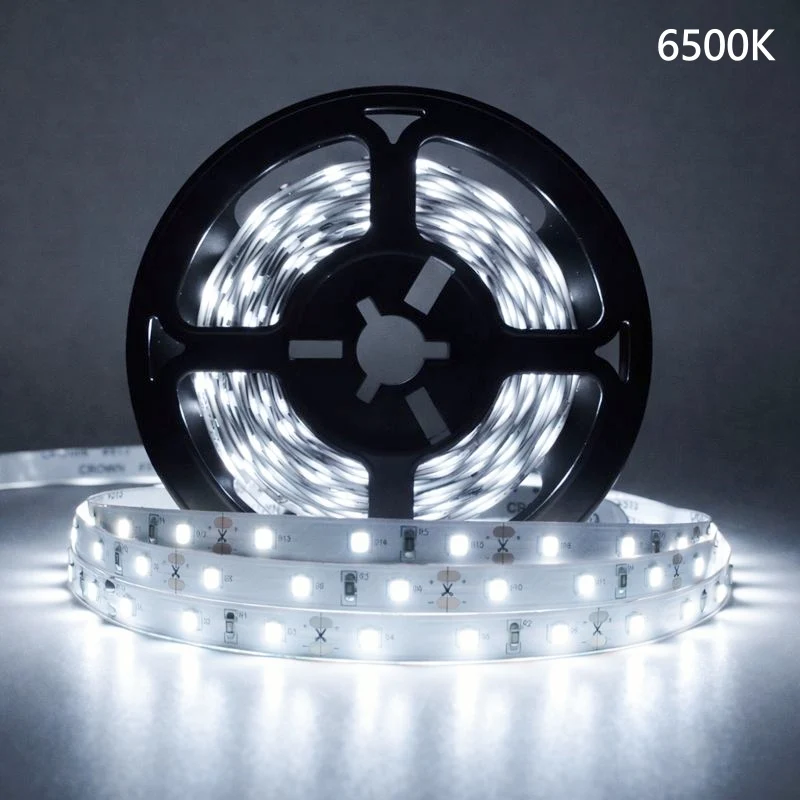 DC12V SMD5050 Full Spectrum LED Strip Light - CRI 97+ | 300 LEDs (60 LEDs/M) | 2700K / 3000K / 4000K / 5500K / 6500K | 12W/M | 10mm PCB | CRI 97+ | IP00 / IP67 | for Mirror, Kitchen Cabinet, Bedroom