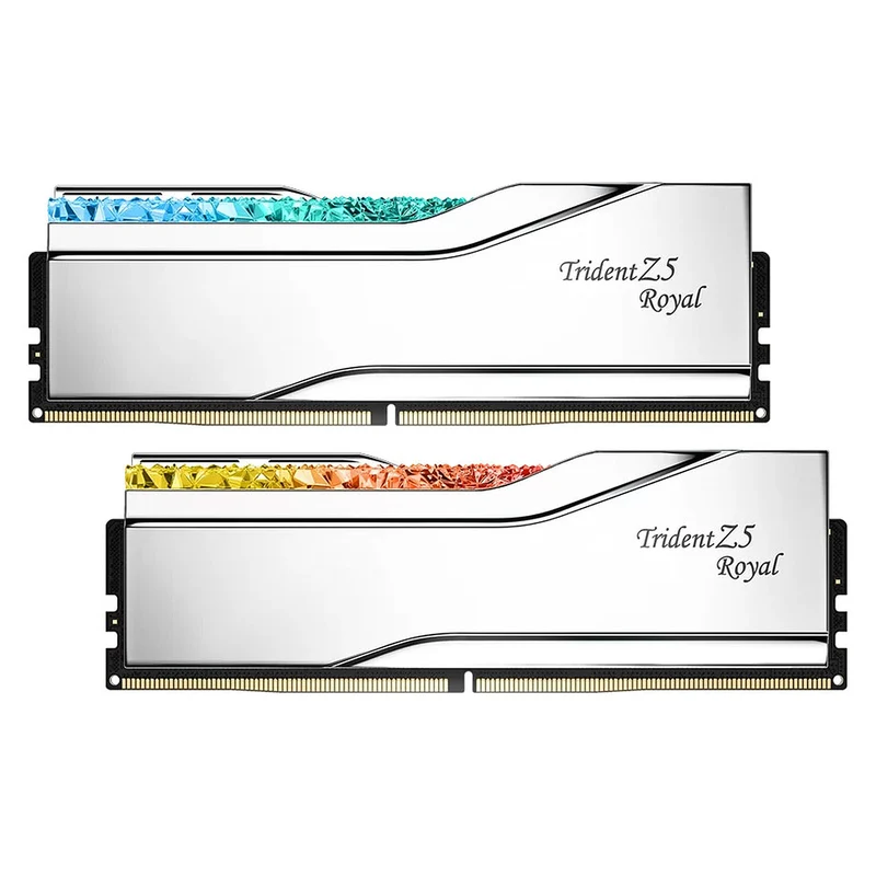 G.Skill Trident Z5 Royal RGB DDR5 2x32Go 6400C32 - Silver