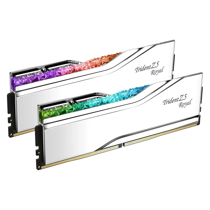 G.Skill Trident Z5 Royal RGB DDR5 2x32Go 6400C32 - Silver
