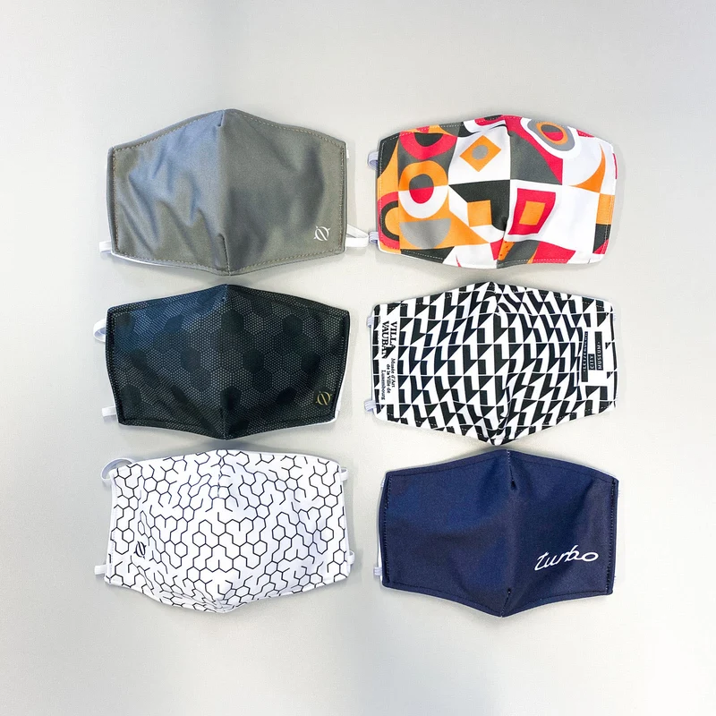 Masque Certifié Tissu lavable personnalisé - Made in Luxembourg