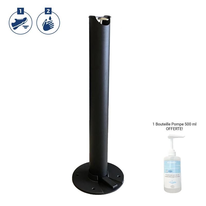 Distributeur de Gel Hydro-alcoolique - ILONA ECO Black