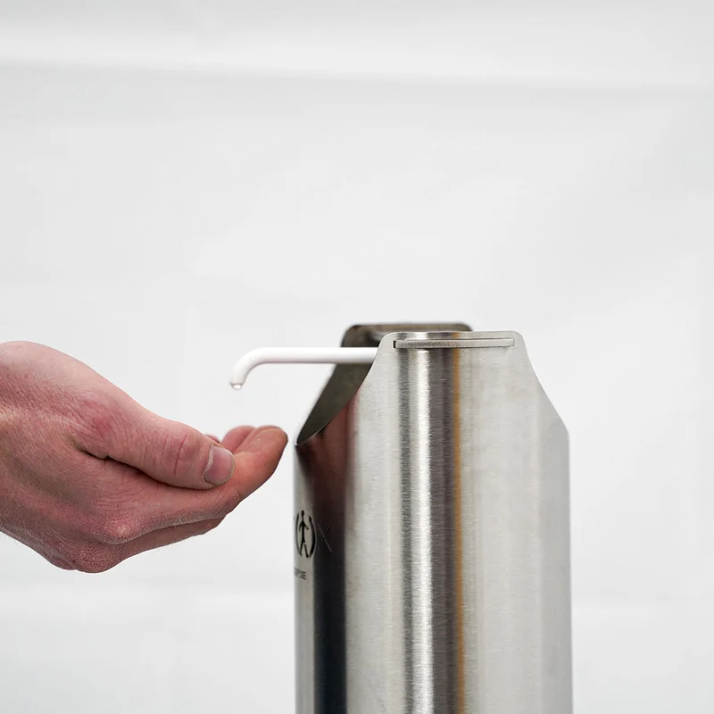Distributeur de Gel Hydro-alcoolique - ILONA Inox