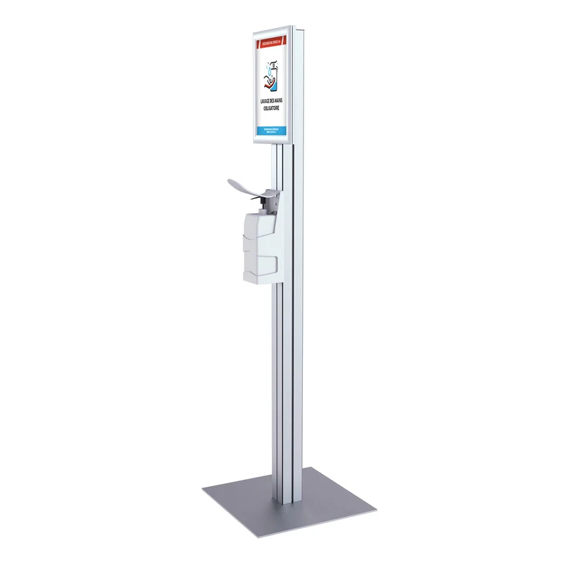 Distributeur de Gel Hydro-alcoolique sur pied