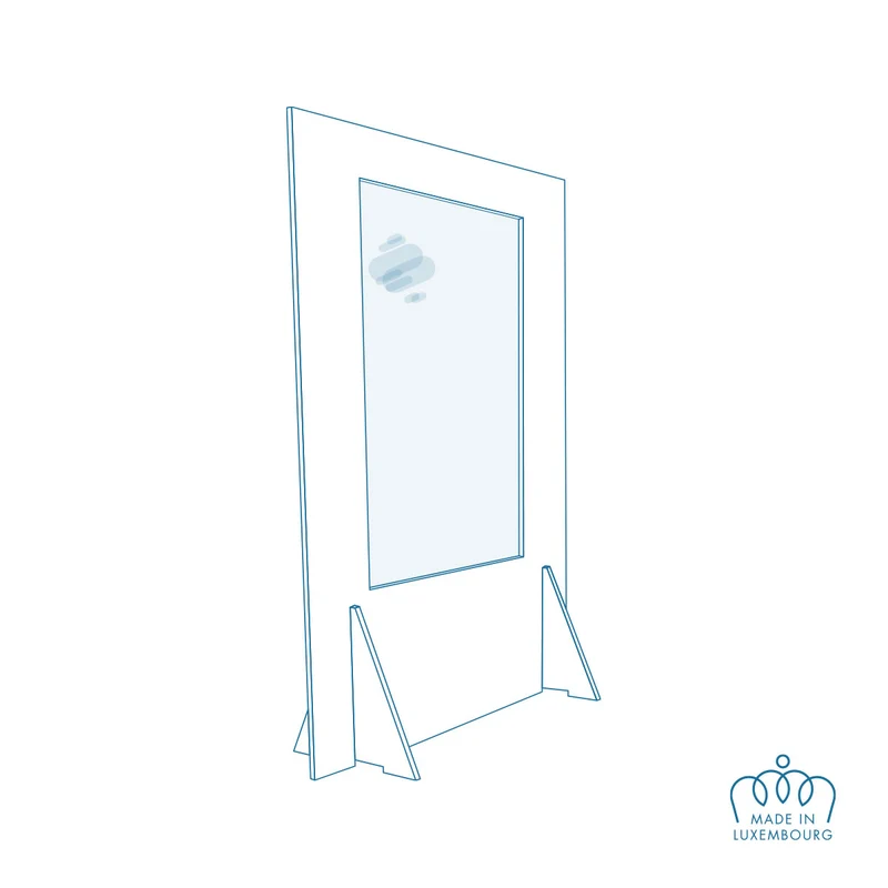 Protection Comptoir Eco - Sans ouverture - 750x950 mm