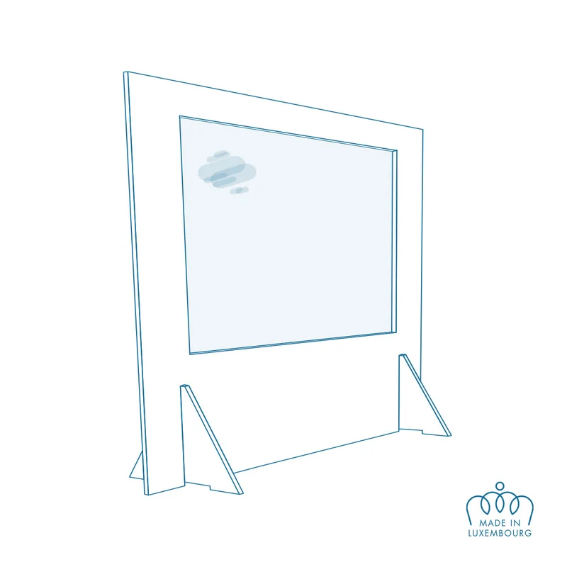 Protection Comptoir Eco - Sans ouverture - 1000x950 mm