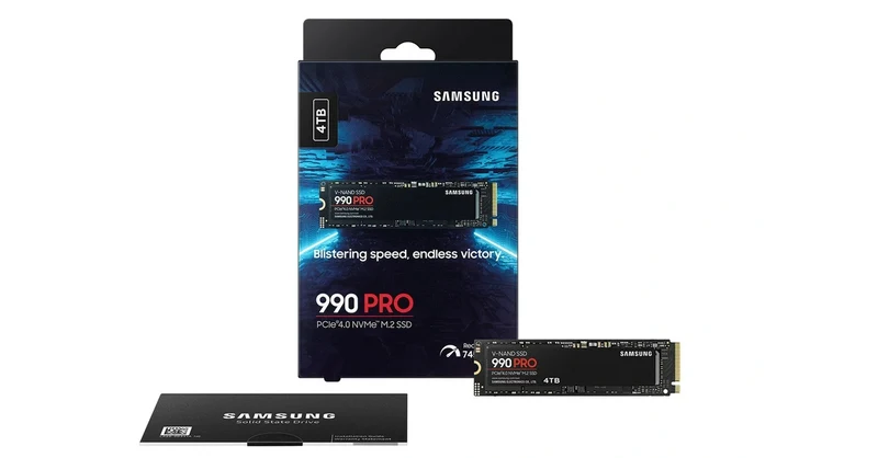 Samsung SSD 990 PRO M.2 PCIe 4.0 NVMe 4To