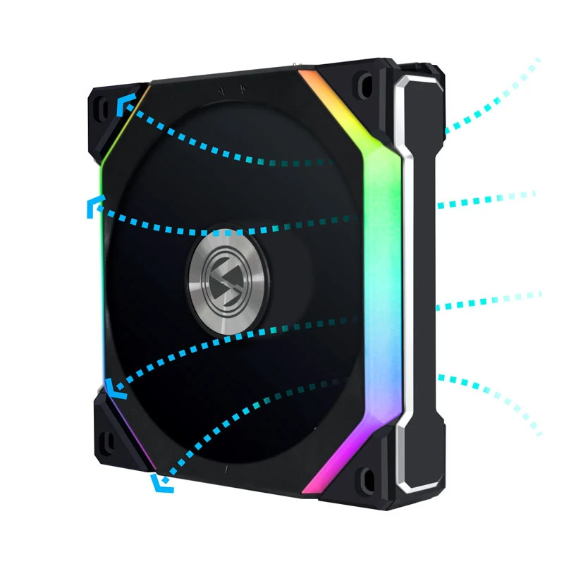 Lian Li UNI FAN SL120 V2 ARGB Reverse Blade - Noir
