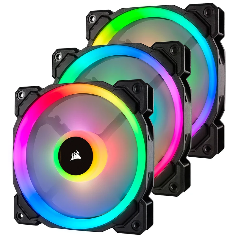 Corsair 4000D Airflow Noir avec RM850 + 4 x LL120 RGB