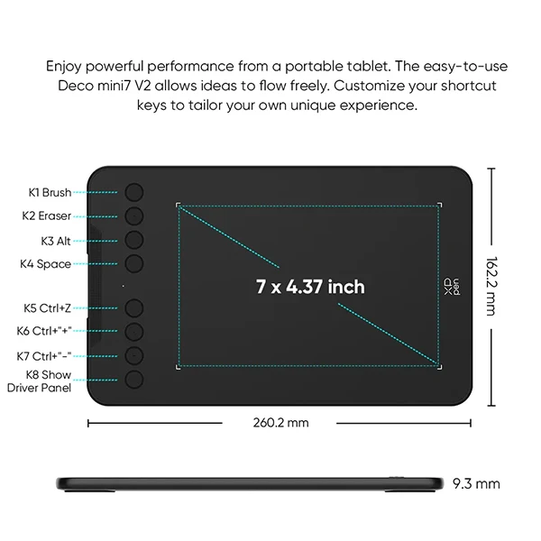 XP-PEN DECO MINI7 V2
